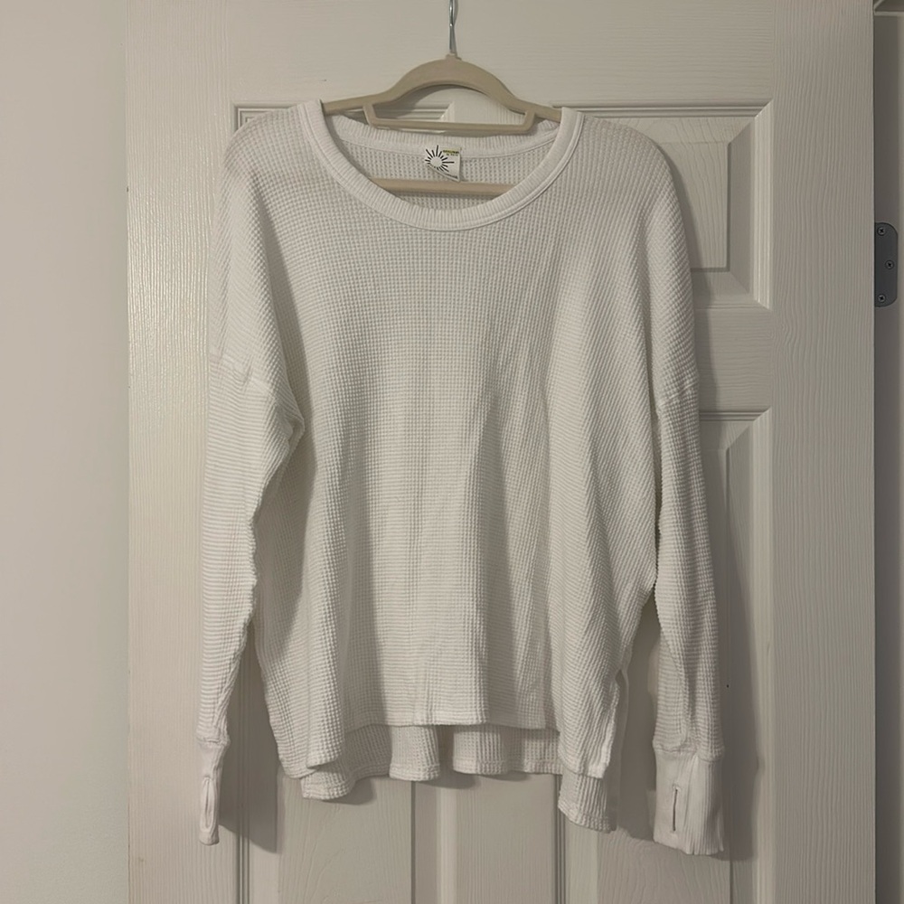 Aerie waffle knit long sleeve tsh